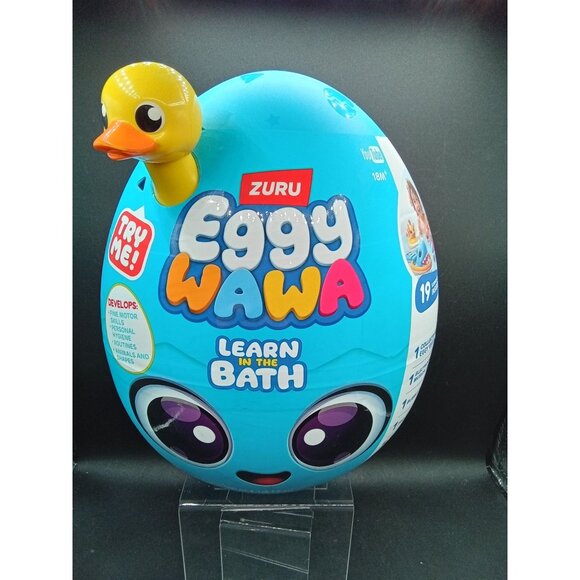 Zuru Eggy Wawa Learn In The Bath Toy With 19 Surprises - Picture 1 of 8
